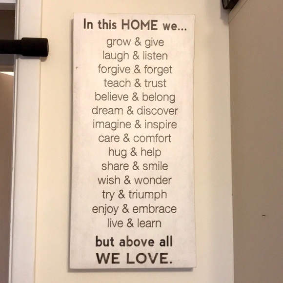 Bed Bath & Beyond Accents Canvas In This Home We Love Poshmark